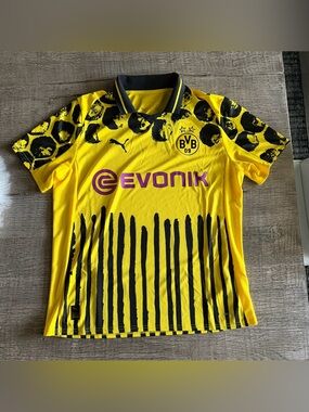 Puma x KidSuper BVB Borussia Dortmund CWC Jersey Yellow & Black